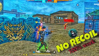 NO RECOIL GAME PLAY FREE FIRE BEST MONTAGE 🔥😱 [upl. by Bryon504]