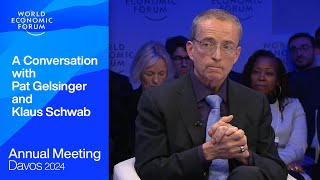 A Conversation with Pat Gelsinger and Klaus Schwab  Davos 2024  World Economic Forum [upl. by Agn283]