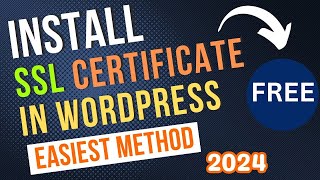 How to Setup Lets Encrypt FREE SSL on WordPress Website [upl. by Tabbitha]