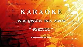 Karaoke  Peregrinos del Amor  Perdido [upl. by Anasxor20]