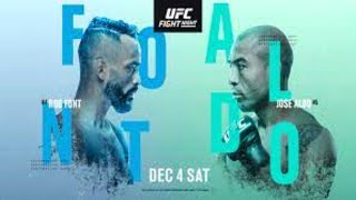 UFC VEGAS 44 LIVE FONT VS ALDO LIVESTREAM amp FULL FIGHT NIGHT COMPANION [upl. by Arlina]