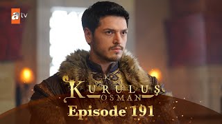 Kurulus Osman Urdu  Season 5 Episode 191 [upl. by Meensat]