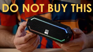 Dont buy the Altec Lansing HydraJolt  Bluetooth Speaker Review [upl. by Gabbert13]