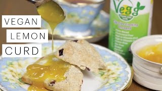 Vegan Recipe How to Make Lemon Curd  Edgy Veg [upl. by Lukas]