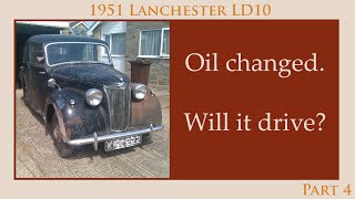 1951 Lanchester LD10  Will it drive [upl. by Doll963]