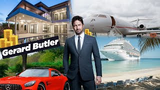 ACTOR Gerard Butler Net Worth  Cars Private Jets Houses Ships amp More [upl. by Koren966]