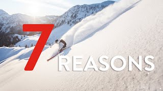 7 REASONS for Skicircus Saalbach Hinterglemm Leogang Fieberbrunn [upl. by Niven]