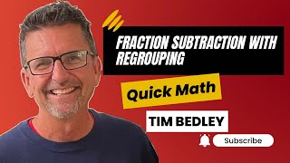 Fraction Subtraction with Regrouping [upl. by Peppy]