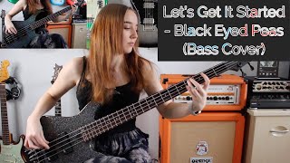 Lets Get It Started  Black Eyed Peas Bass Cover [upl. by Kreager]