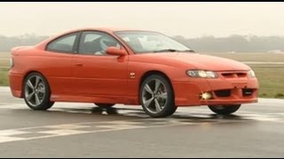 Holden Monaro power lap  Top Gear  BBC [upl. by Aitenev]