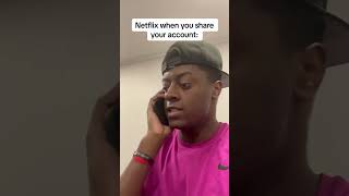 Netflix be on yo  😂 netflix comedy skits tiktok chiefpoppi [upl. by Brice949]