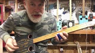 Cigar Box Guitar  Slide Lesson [upl. by Ponce]