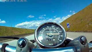 Virago 535 Top speed on highway [upl. by Tremaine]