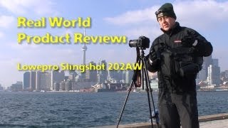 Real World Review  Lowepro Slingshot 202AW [upl. by Ttreve668]