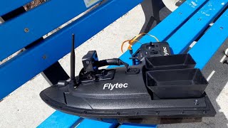 FLYTEC BAIT BOAT sea review [upl. by Ebenezer60]