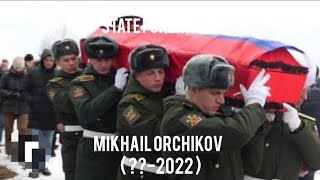 Russia Anthem State funeral of Mikhail Orchikov 2022 [upl. by Ja]