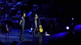 Paul Simon amp Sting  Bridge over troubled water 1080p Köln 2015 [upl. by Ahseenat]