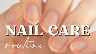 New Nail Care Routine 2024 ♡ [upl. by Fayre766]