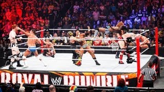 Royal Rumble 2013 Full ShowHighlights [upl. by Ynohtnaed]