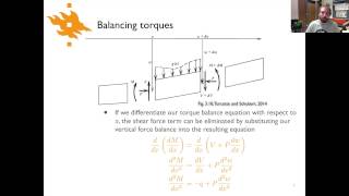 Geodynamics  Lecture 62 Balancing forces and torques [upl. by Lletnwahs]