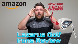 Lazrus Golf Irons  How Are They So Cheap  Iron Set Review [upl. by Eivla370]