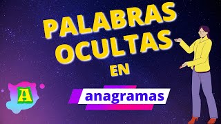 PALABRAS OCULTAS  Retos de ANAGRAMAS [upl. by Philcox]