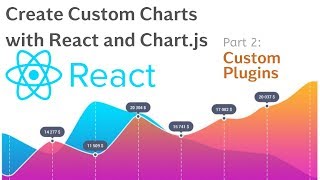 Create Custom Charts with React and Chartjs  Tutorial 2  Custom Plugin [upl. by Arymahs196]