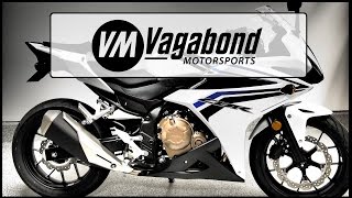 Honda CBR500R and CB500F 2016 Fender Eliminator Installation  Vagabond Motorsports VMH510 [upl. by Jezreel]