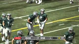 Max Browne  Highlight TD Pass Over Middle In Traffic  Skyline High School [upl. by Ernaline]