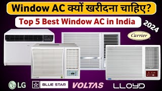 Top 5 Best Window AC in India 2024🔥🔥Best Window AC 2024🔥🔥AC Buying Guide [upl. by Aronoel]