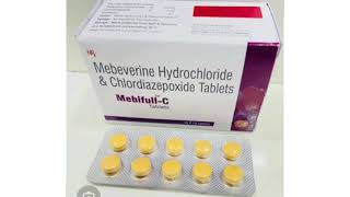 Mebifull C Tablets Mebeverine Hydrochloride amp Chlordiazepoxide Tablets [upl. by Armmat]