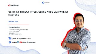 OSINT et Threat intelligence avec Lampyre et Maltego [upl. by Ellehcar614]