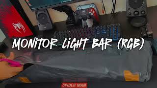 Unboxing Monitor Light Bar RGB [upl. by Mccarthy]