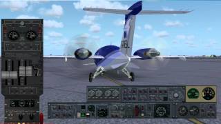 Avanti P180 FSX SP2 [upl. by Saturday626]