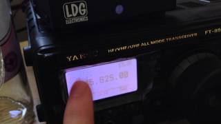 How to store memories and scan  FT897D  FT857D [upl. by Stetson926]