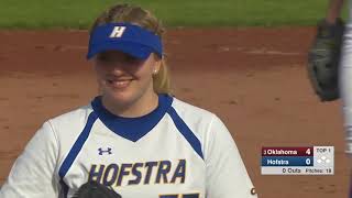 3 Oklahoma vs Hofstra Feb16  NCAA Softball 2019 [upl. by Atat]