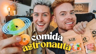 EXPERIMENTÁMOS COMIDA DE ASTRONAUTA doces 🚀 [upl. by Willner]