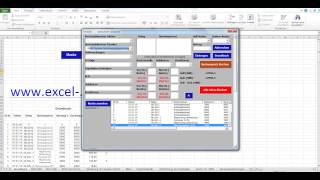 Buchführungsprogramm auf Basis einer Excel Datei VBA Programmierung Rechnungsabgrenzungen umbuchen [upl. by Scheider]