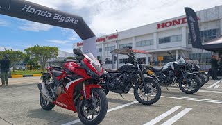 TEST RIDE NEWEST BIGBIKES OF HONDA MOTORCYCLES PHILIPPINES [upl. by Jerry597]