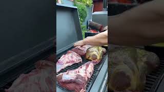 Asado en la Parrilla Pampeana de Tromen Asado Parrilla Tromen [upl. by Amoritta]