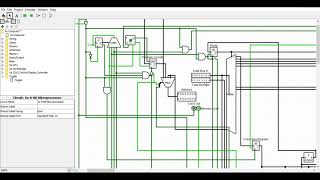 Logisim 8bit Computer [upl. by Yci]