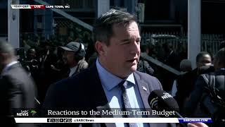 MTBPS 2024  DA leader John Steenhuisen reacts to the MidTerm Budget [upl. by Demott844]