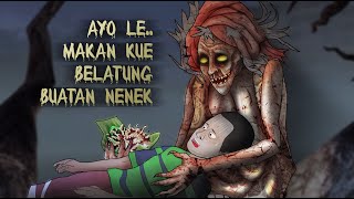 Diculik Wewe Gombel amp Dijadikan Anaknya HORORMISTERI  Kartun hantu Animasi Horor [upl. by Lerrud]