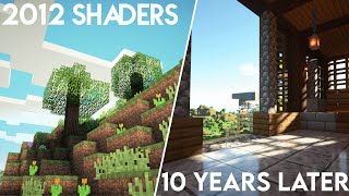 How MINECRAFT SHADERS evolved since 2012 [upl. by Yllime439]