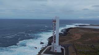 Drone oleaje en el faro  Buenavista ❤️  Tenerife 🇮🇨 [upl. by Iralav]