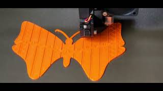 Prusa MK4 input shaper printing infill [upl. by Yesiad]