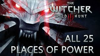 Witcher 3 All 25 Places of Power explained [upl. by Kronfeld469]