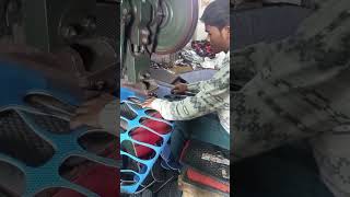 Sleepar cutting machine chappalbananekimachine youtubeshorts treanding chappalfactory factory [upl. by Fisoi25]