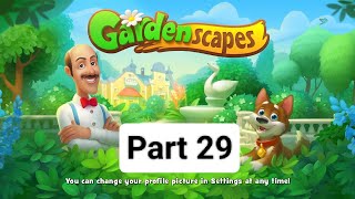 Gardenscapes New Area Part 29 [upl. by Tarabar]