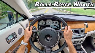 Living With the RollsRoyce Wraith  370000 V12 Coupe Daily Driver POV Binaural Audio [upl. by Susanna760]